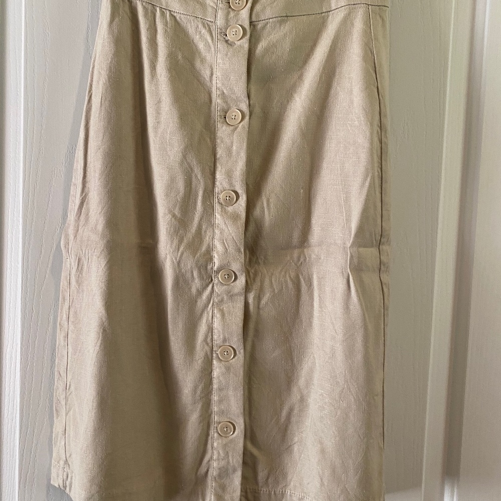 Never been worn linen skirt